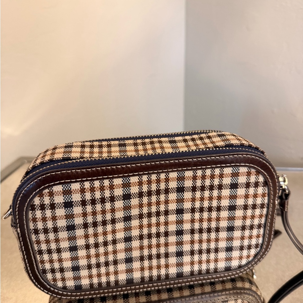 Tory Burch Miller Mini Plaid Crossbody Bag. - Picture 5 of 9